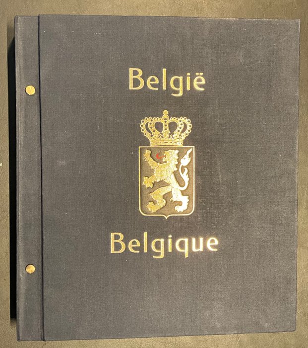 Belgia 1960/1994 - Kokoelma DAVO-albumissa - postimerkit, lohkot, kirjaset - monia kauniita peruutuksia - 183 foto's in veiling