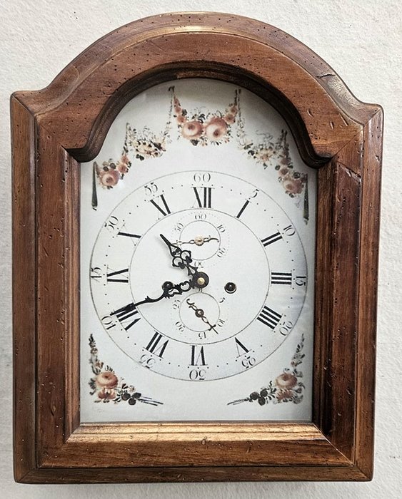 Zegar ścienny -   Drewno - 1950-1960