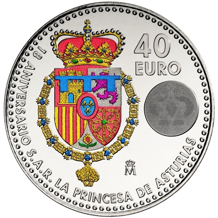 Spanien. 40 Euro 2023 "Princesa Leonor"  (Ingen mindstepris)