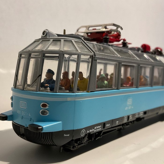 Roco H0轨 - 43525 - 模型火车轨道车 (1) - BR 491 - DB