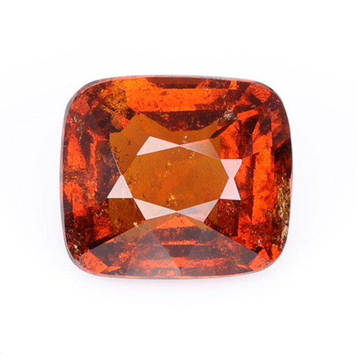 1 pcs (Qualité de couleur extra fine) - [Orange rougeâtre vif/foncé)] Hessonite - 3.26 ct