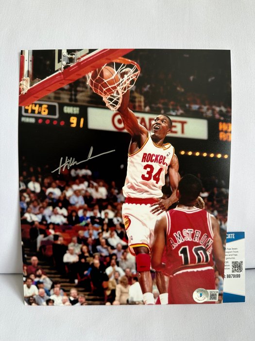 Houston Rockets - NBA - Hakeem Olajuwon Photograph 
