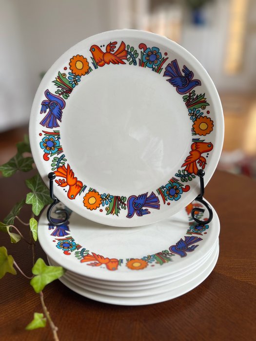 Villeroy & Boch - Christine Reuter - Breakfast plate (6) - Acapulco - Porcelain