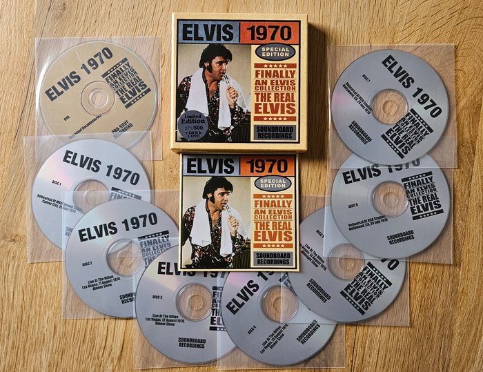 猫王 - 埃维斯·普里斯利 - Elvis 1970 special edition - 光盘盒套装 - 1970