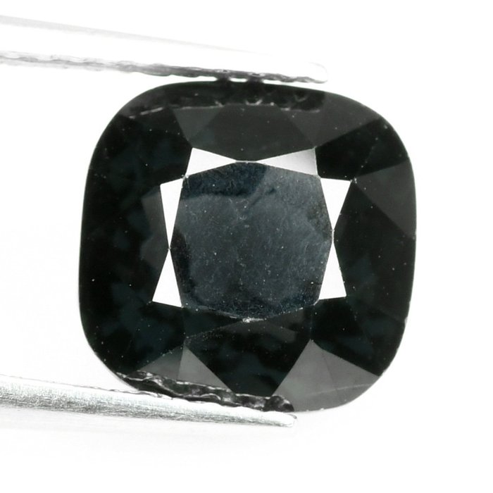 1 pcs (Dunkles Graublau) Spinell - 3.94 ct