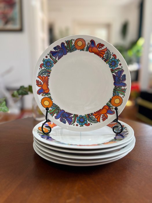 Villeroy & Boch - Christine Reuter - Dinner plate (6) - Acapulco - Porcelain