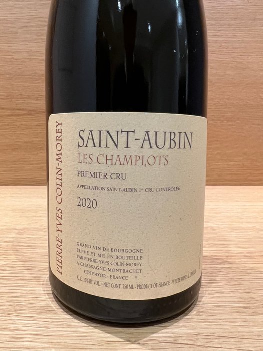 2020 Pierre-Yves Colin-Morey "Les Champlots" - Saint Aubin 1er Cru - 1 Flaska (0,75 l)