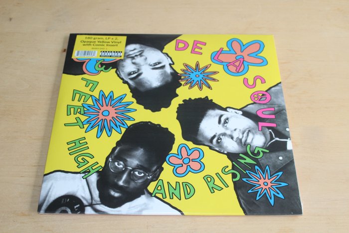 De La Soul - 3 Feet High And Rising - Yellow Opaque Vinyl - LP - 2023