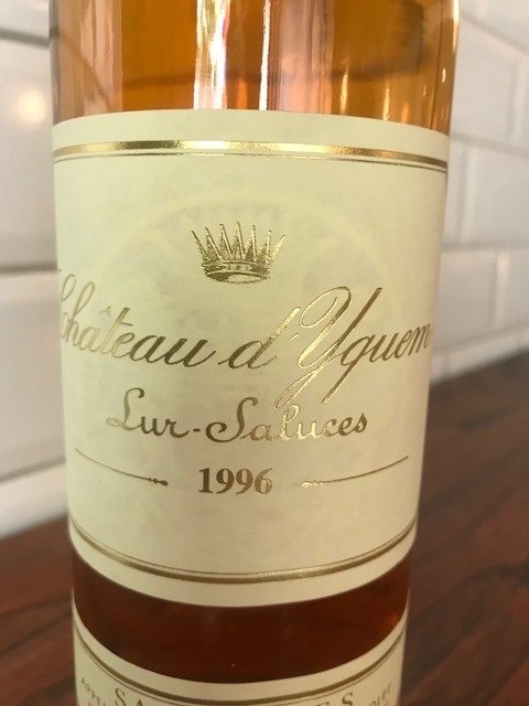 1996 Château d'Yquem - 蘇玳 1er Cru Supérieur - 1 Bottle (0.75L)