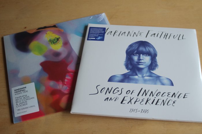 Marianne Faithfull - Songs Of Innocence And Experience 1965-1995 2LP / Kissin Time 1LP - Différents titres - Albums LP (plusieurs articles) - 2021