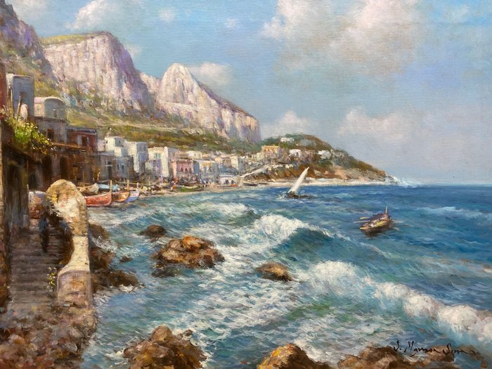 Salvatore Maresca Serra (1956) - Capri - Marina Piccola