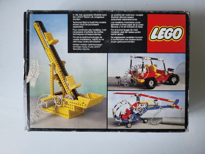 Lego - Spielzeug Technic 8700 - 1980-1990
