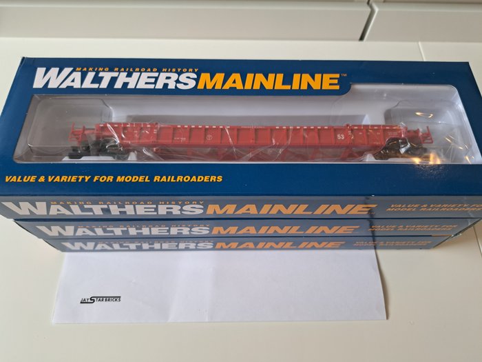 Walthers H0 - 910-55062 - Model train freight carriage (3) - 3 freight wagons - Canadian Pacific