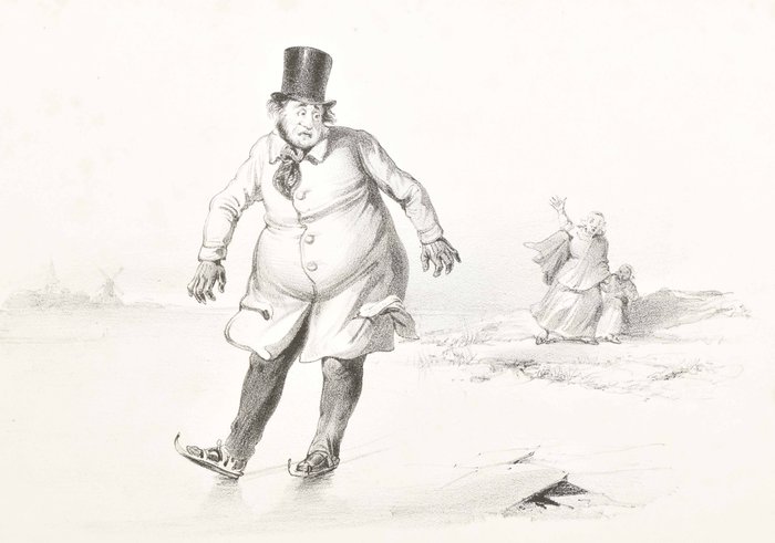 Alexander Verheull - Op het IJs - 1840
