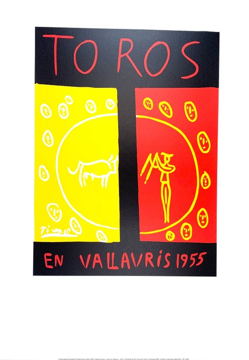 Pablo Picasso (after) - Toros en Vallauris