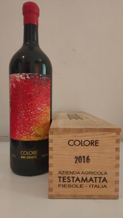 2016 Bibi Graetz Colore - 托斯卡納 - 1 Double magnum(波爾多)/ Jeroboam(勃艮第) 四個標準瓶 (3L)