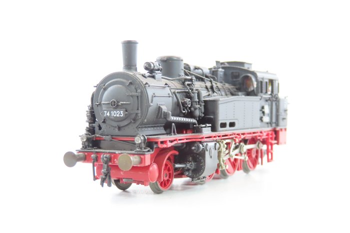 Roco H0 - 43271 - Locomotiva com vagão de carvão (1) - BR 74 - DB