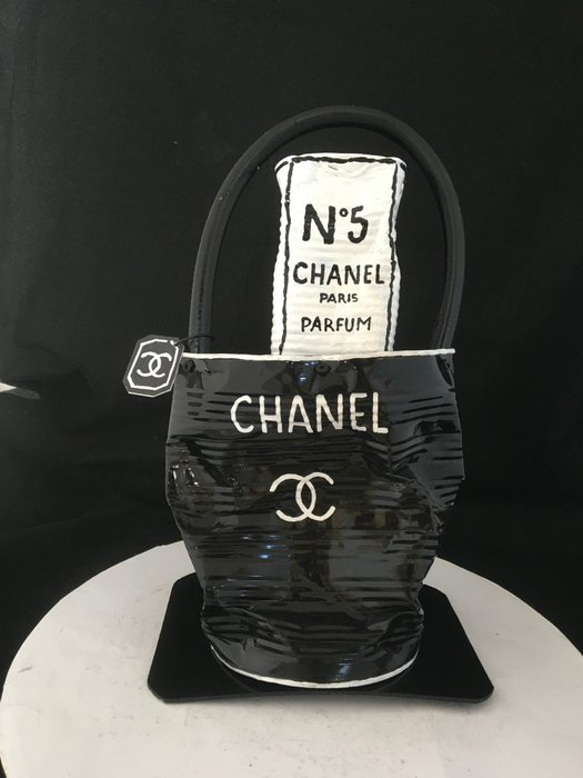 Norman Gekko (XX-XXI) - Crushed Chanel Bag with N.5 perfume