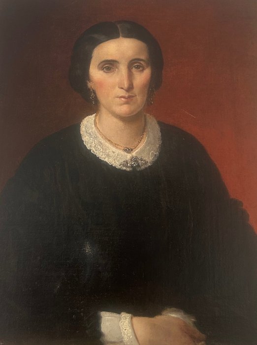 Luigi Campini (1816-1890) - Ritratto di Maria Gelmini
