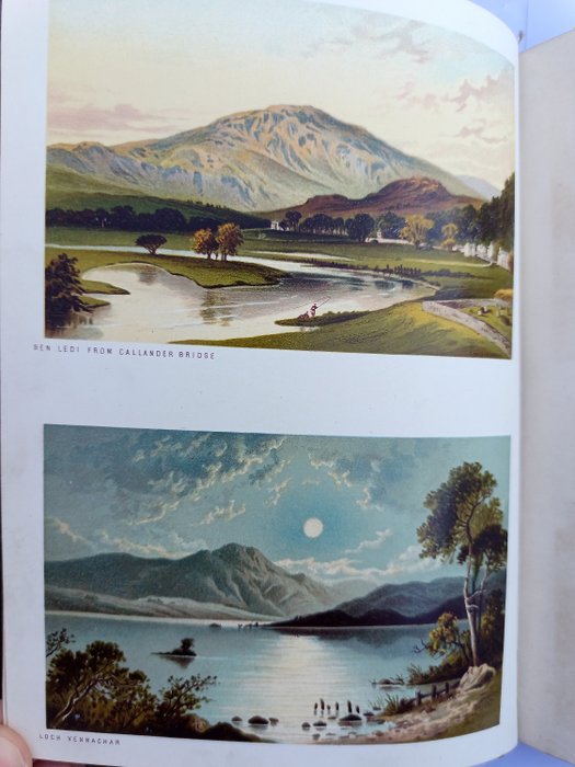 Anonyme - Souvenir of the Highlands: The Trossachs, Loch Katrine, and Loch Lomond, with Twenty-Four Chromo - 1892