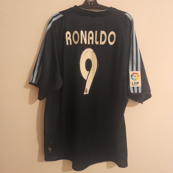 Real Madrid - Liga espanhola de futebol - Ronaldo - 2004 - Camisola de futebol