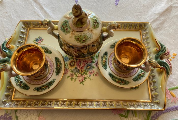 Capodimonte - 咖啡杯具組 - 陶瓷