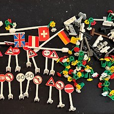 Lego – Vintage – Lego vintage verkeersborden – Nederland