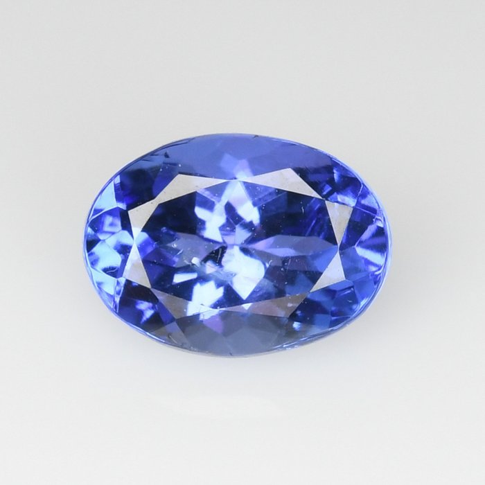 ( Fine Color Quality) Vivid/Deep Violetish Blue Tanzanite - 1.17 ct