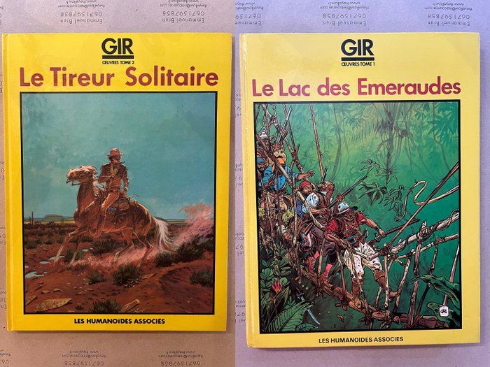 Gir - Oeuvres T1 + T2 - 2x C - 2 Album - Pierwsze Wydanie - 1981/1983