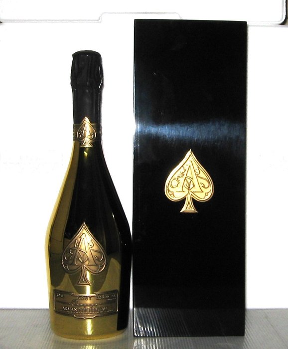 Armand de Brignac, Armand de Brignac - Ace of Spades Gold - Champagne - 1 Flasche (0,75Â l)