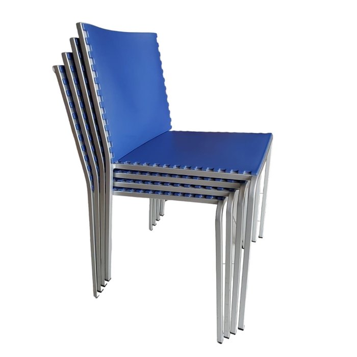 Desalto - Marco Maran - Zip - Krzesło (4) - Aluminium i polipropylen