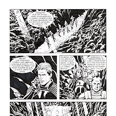 Bonazzi, Germano - 3 Original page - Nathan Never Gigante #14 - La sorgente nascosta - 2011 Comic Art