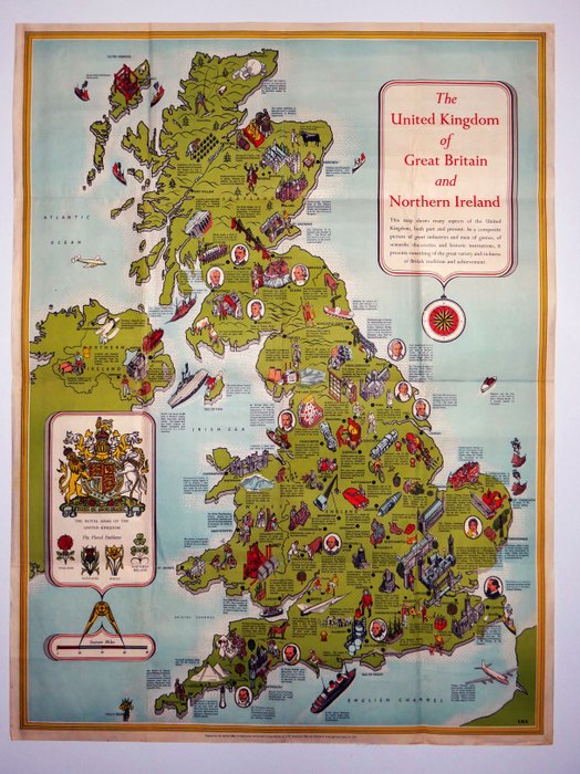 Initials CWB - The United Kindom & Northern Ireland - jaren 1950