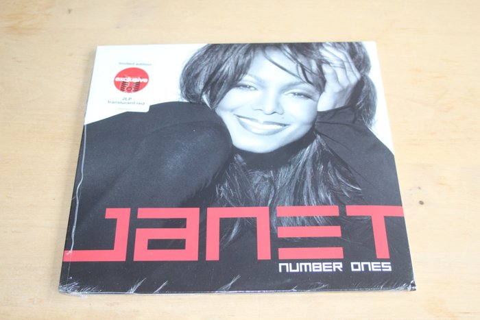 Janet Jackson - Number Ones (RED) Coloured Vinyls - 2xLP专辑（双专辑） - Coloured vinyl, Reissue - 2021