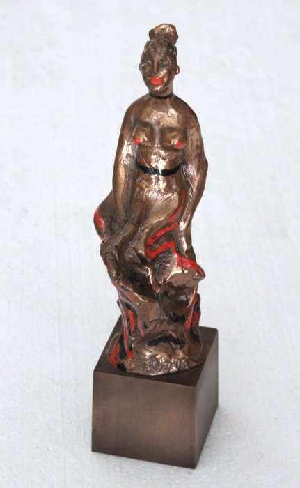 Salvatore Fiume - Figur - Somala -  (1) - Bronze