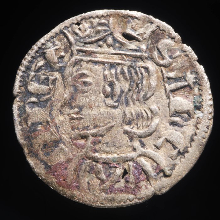 kungariket Kastilien. Sancho IV (1284-1285). Cornado Ceca de Toledo  (Utan reservationspris)