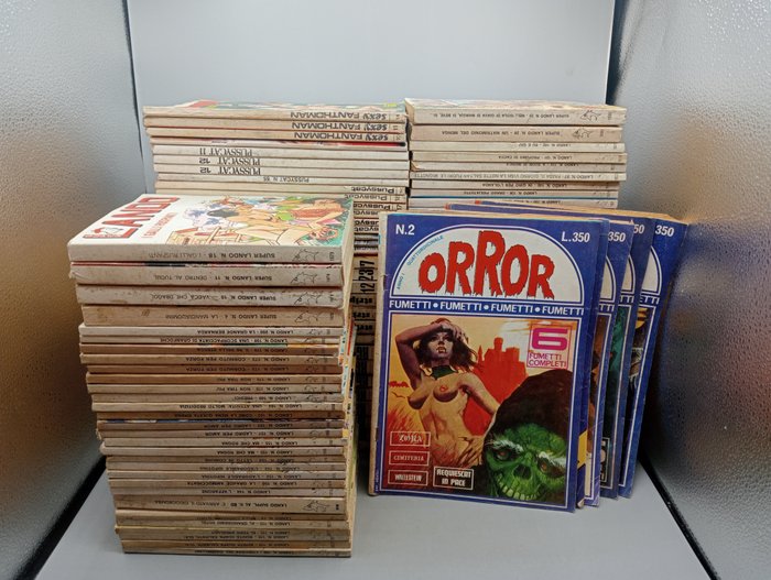 Lando, Orror e vari - 100x fumetti erotici - 100 Comic