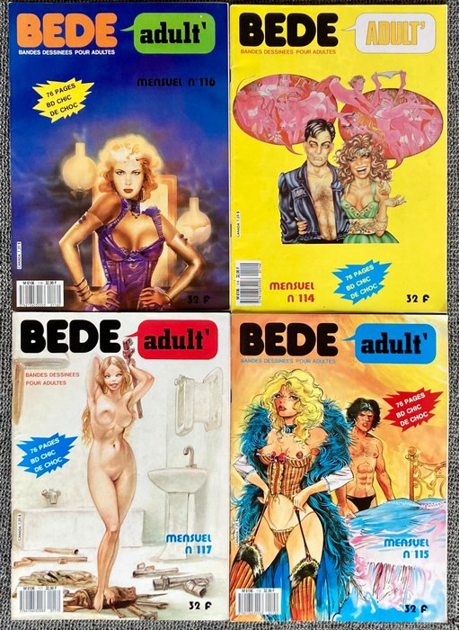BD Adult - 15 Revistas - 1990/1991