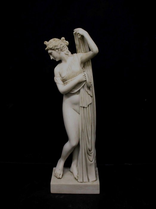 sculptuur, Venere, Venus Callipyge - 62 cm - Marmer