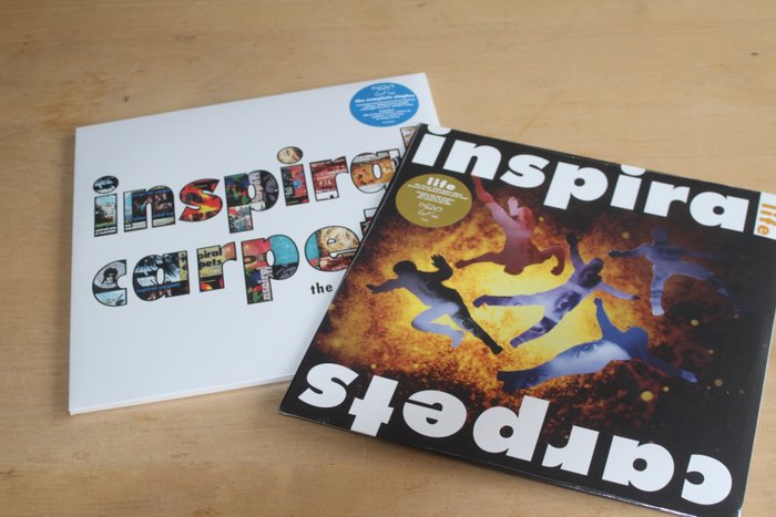 Inspiral Carpets - The Complete Singles 2LP / Life 1LP - Indie Rock - LP-Alben (mehrere Objekte) - Farbiges Vinyl - 2021