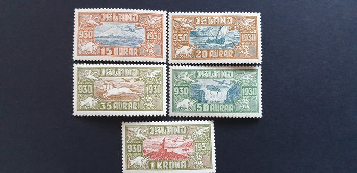 冰島  - 航空郵件