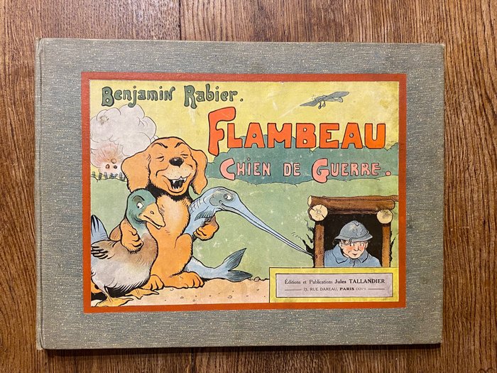 Flambeau, chien de Guerre - C - 1 Album - Prima ediție - 1916
