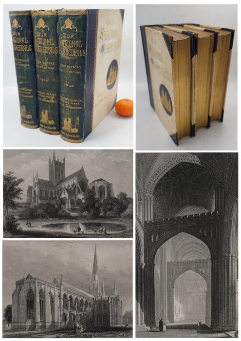 Anonymous - Our national cathedrals [3-volume set] - 1889