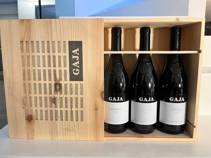 2013 , 2016 & 2017 Gaja - 芭芭莱斯科 - 3 Bottles (0.75L)