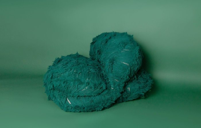 Mariekke Jansen - 休息室椅 - 海浪 - 羊毛