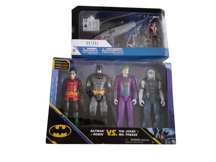 DC collectibles  - Figurine de acțiune Batman Robin Joker Freeze en Roxy Rocket