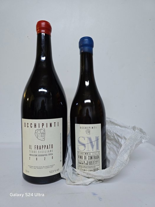 2020 Arianna Occhipinti: "Il Frappato" & "SM" - 西西里岛 - 2 Bottles (0.75L + 1.5L)