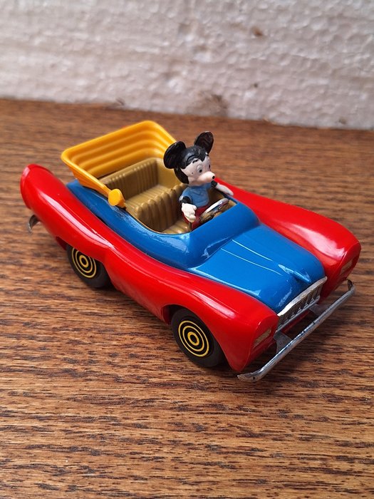 . - Vintage Polistil Politoys 600 Walt Disney Mickey Mouse's auto Topolino