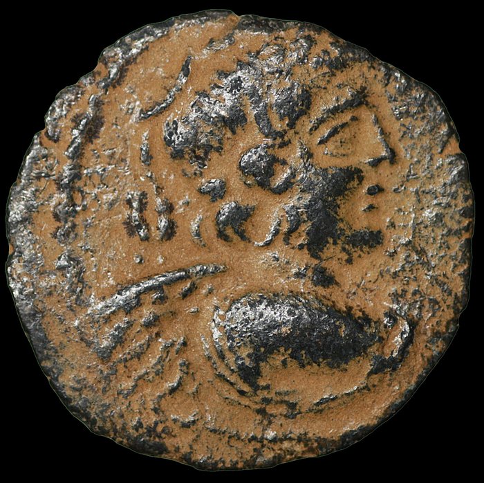 塞琉古王国. 安提奥库斯九世（西齐塞努斯） （公元前114/3-95 ）. Bronze "Eros / Nike"  (没有保留价)