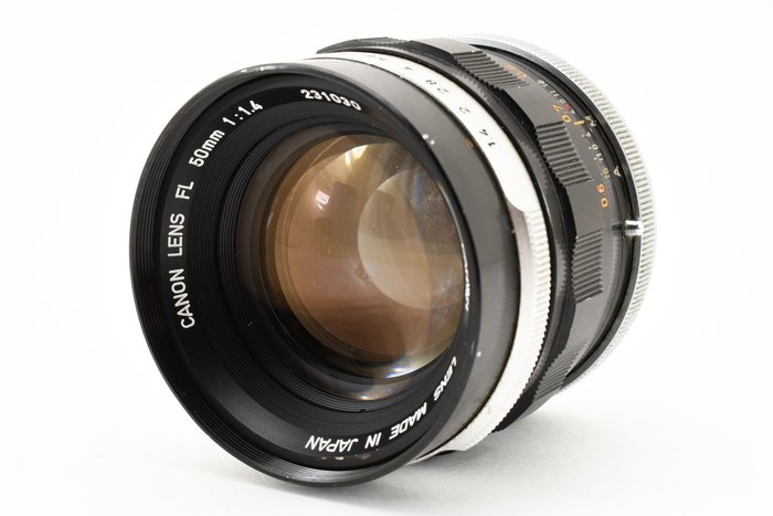 Canon Canon FL 50mm f1.4 MF Standard Lens For FL FD Mount		 		 Obiektyw stałoogniskowy